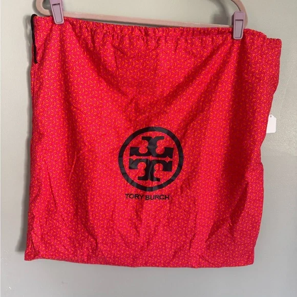 Tory Burch Red Drawstring Bag - Picture 2 of 3
